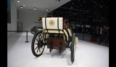 Lohner Porsche Semper Vivus 1900 electric car with range extender 6